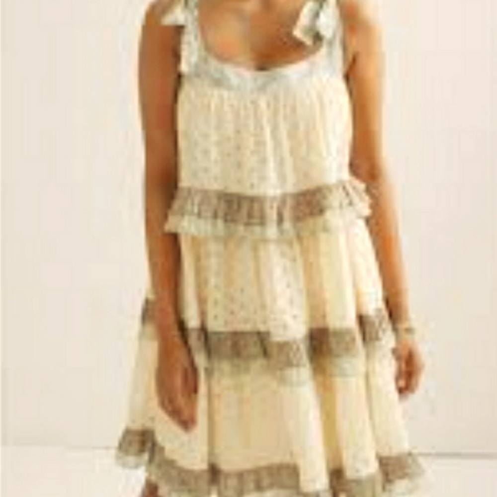 Anthropologie Effie Eyelet Mini Dress